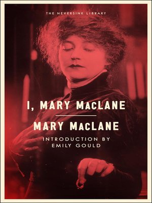 cover image of I, Mary MacLane
